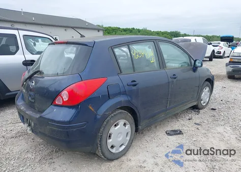 2008 Nissan Versa 1.8S from USA, damaged, VIN 3N1BC13E38L423590